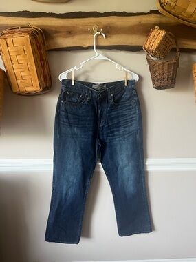 Big Sur California Denim JCrew High Rise Jeans Crop Ankle 29